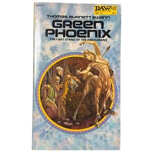 Vintage Green Phoenix novel Thomas Burnett Swann DAW sci fi book 1st print 1972